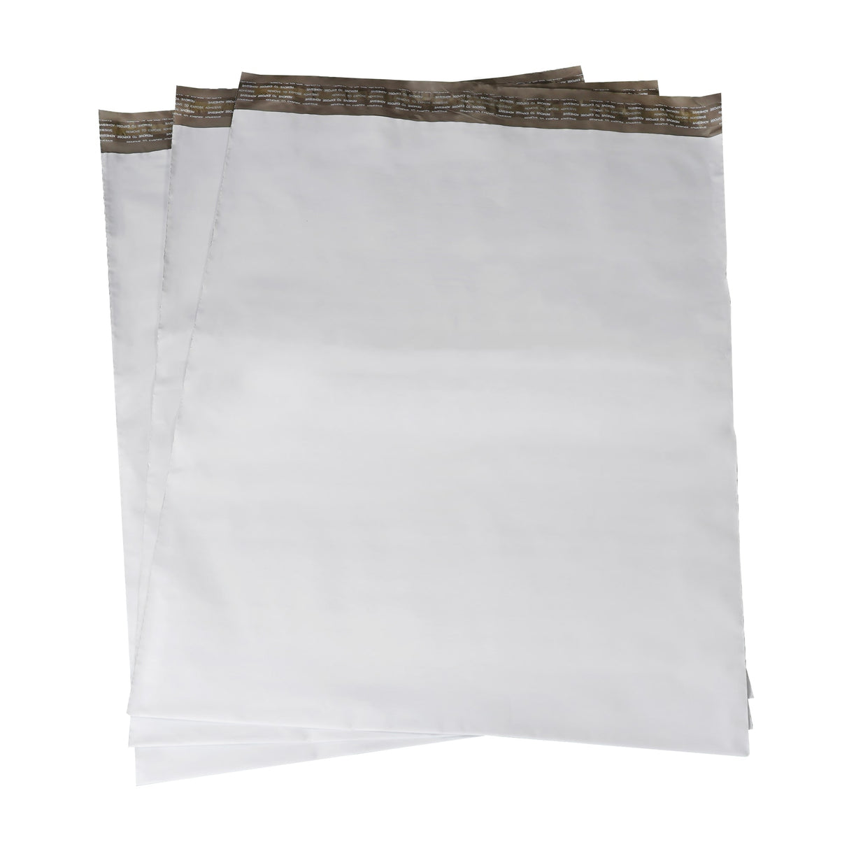 14.5x19 Poly Mailers Envelopes Shipping Bags White 2.5 mil Size 6 case:500