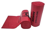 44 Gallon Value 37 x 50 Red Biohazard Bags 1.25 mil Case:100
