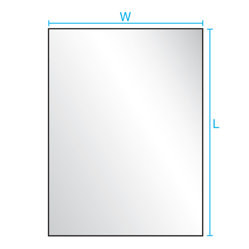 Clear Lay Flat Poly Plastic Bags 3 x 14 x 2 Mil Case:1000