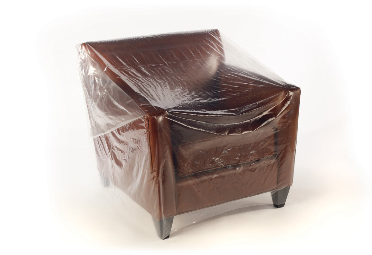 Clear Furniture Bags 60" Chair 92 x 45 x 1 Mil Roll:160