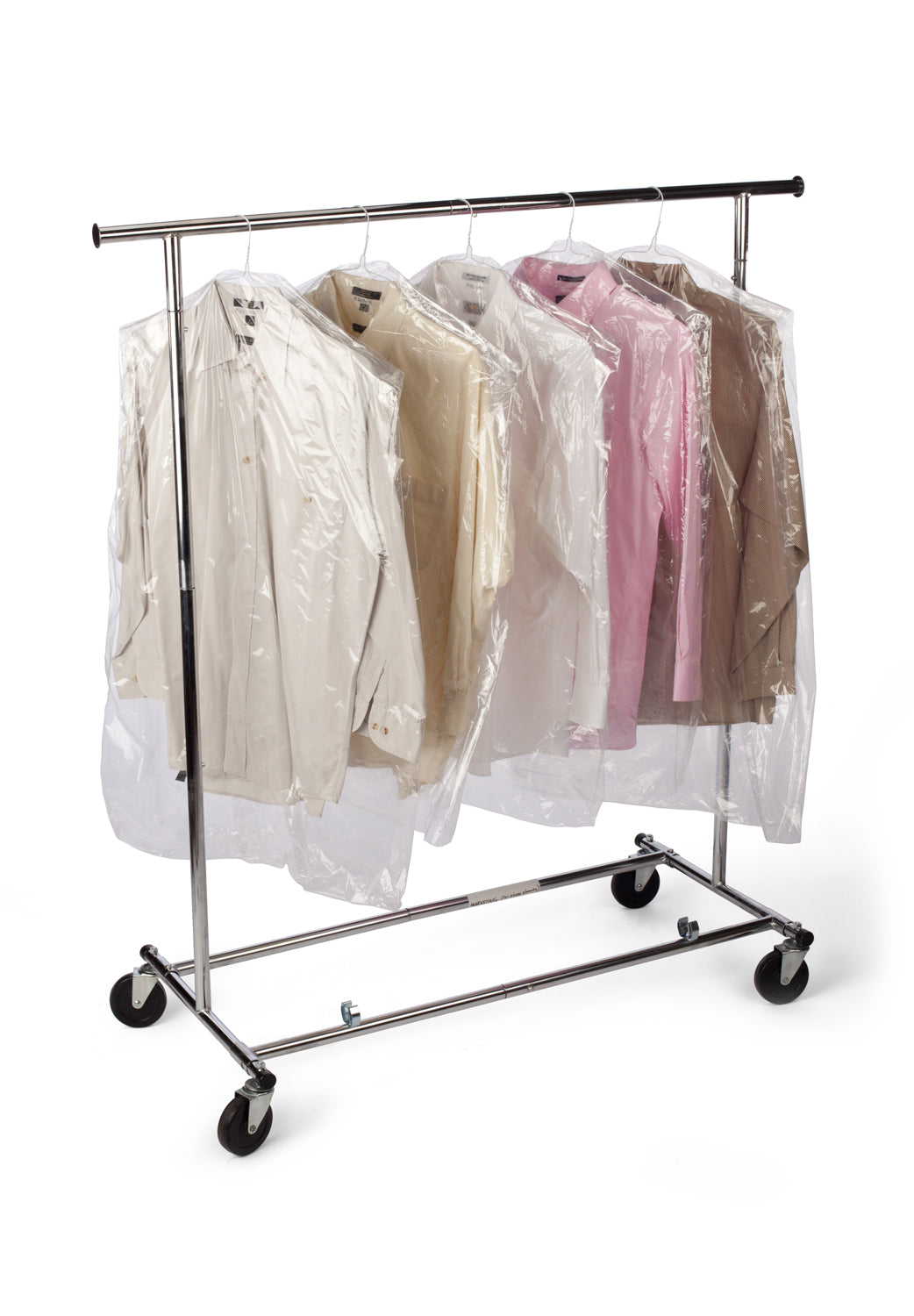 Clear Dry Cleaning Garment Bags on a Roll 21 x 4 x 54 x 0.6 Mil Roll:360