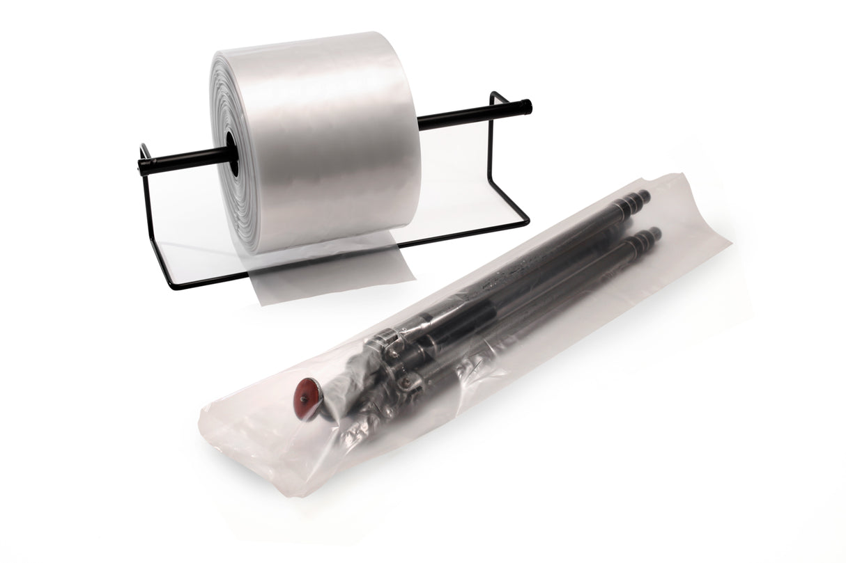 Clear Poly Tubing 4 x 1500 ft x 4 Mil Roll:1500