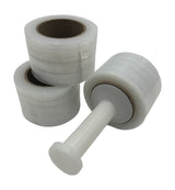 VALUE Hand Bundling Stretch Wrap Rolls 3" x 1000' 80 gauge Mini Banding Stretch Film Roll:18