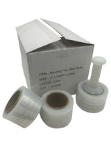 VALUE Hand Bundling Stretch Wrap Rolls 3" x 1000' 80 gauge Mini Banding Stretch Film Roll:18