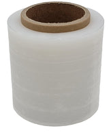 VALUE Hand Bundling Stretch Wrap Rolls 5" x 1000' 80 gauge Mini Banding Stretch Film Roll:12