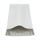 7.5 x 10.5 Poly Mailers Envelopes Shipping Bags White Perforated 2.5 mil Case:1000