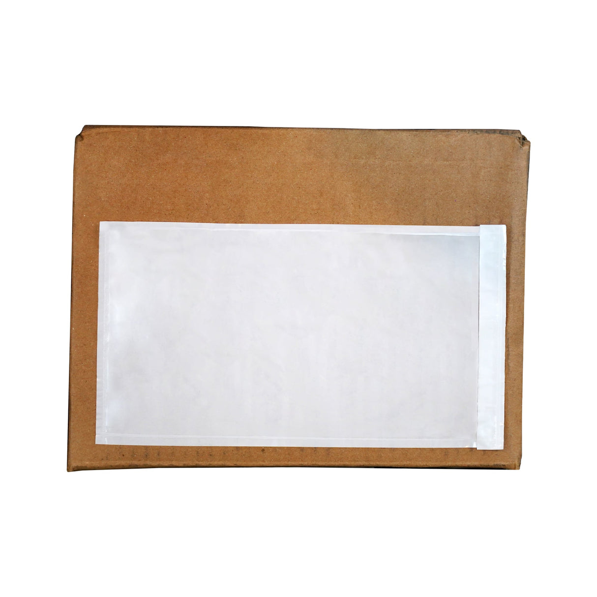 Clear Packing List Envelopes 7 x 10 White Back/Clear Front Case:1000