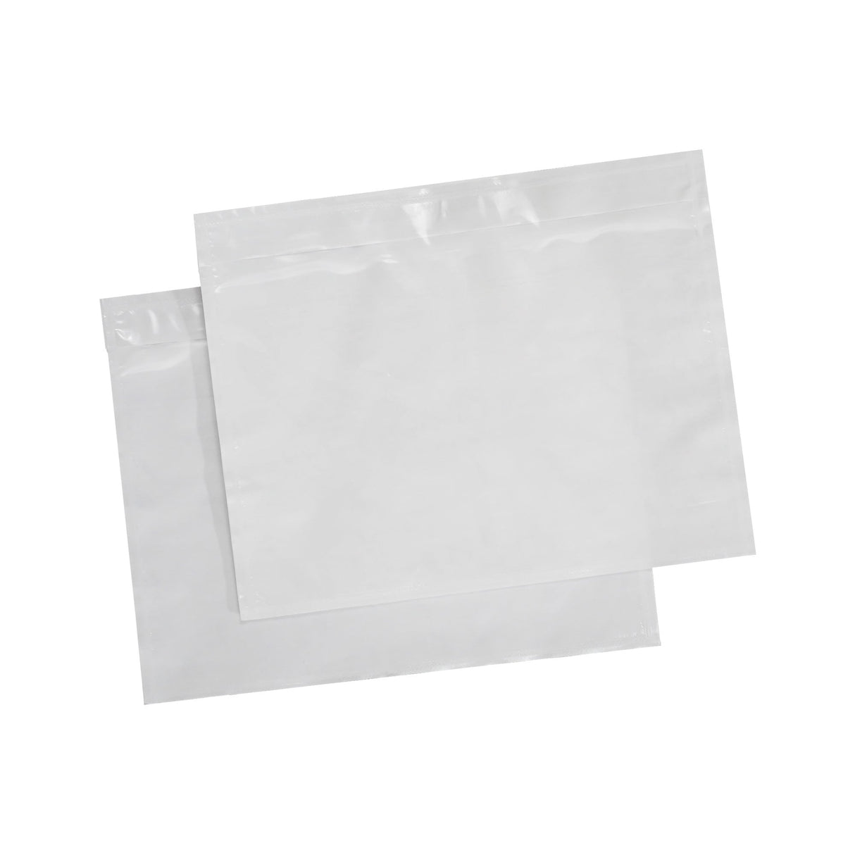 Clear Packing List Envelopes 7 x 5.5 White Back/Clear Front Case:1000