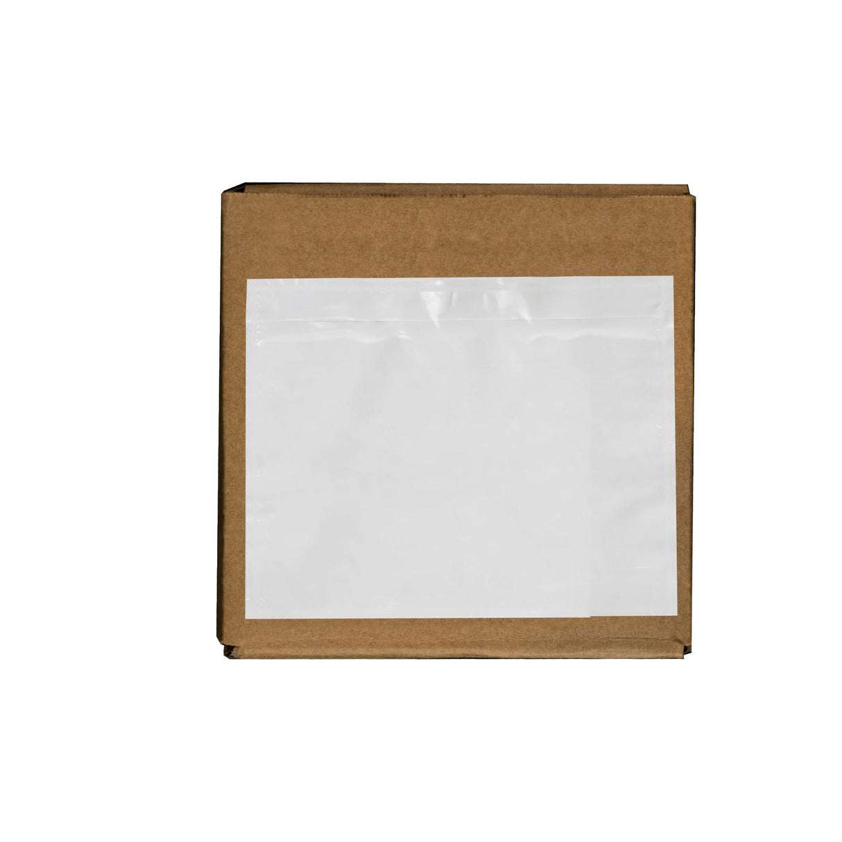 Clear Packing List Envelopes 7 x 5.5 White Back/Clear Front Case:1000