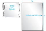 Clear Furniture Bags 116" Sofa 152 x 45 x 1 Mil Roll:100