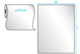 Clear Lay Flat Bags on a Roll 38 x 65 x 4 Mil Roll:50