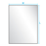 Clear Lay Flat Poly Plastic Bags 16 x 28 x 2 Mil Case:500