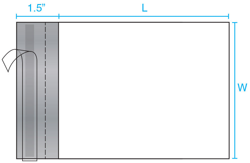 9 x 12 Poly Mailers Envelopes Shipping Bags White Perforated 2.5 mil Case:1000
