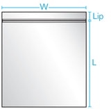 VALUE Zip Reclosable Lock Bags 4 x 6 x 2 Mil Case:1000