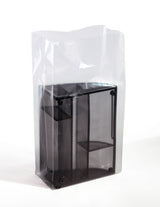Clear Gusseted Poly Bags 8 x 4 x 15 x 3 Mil (4 in gusset) Case:1000