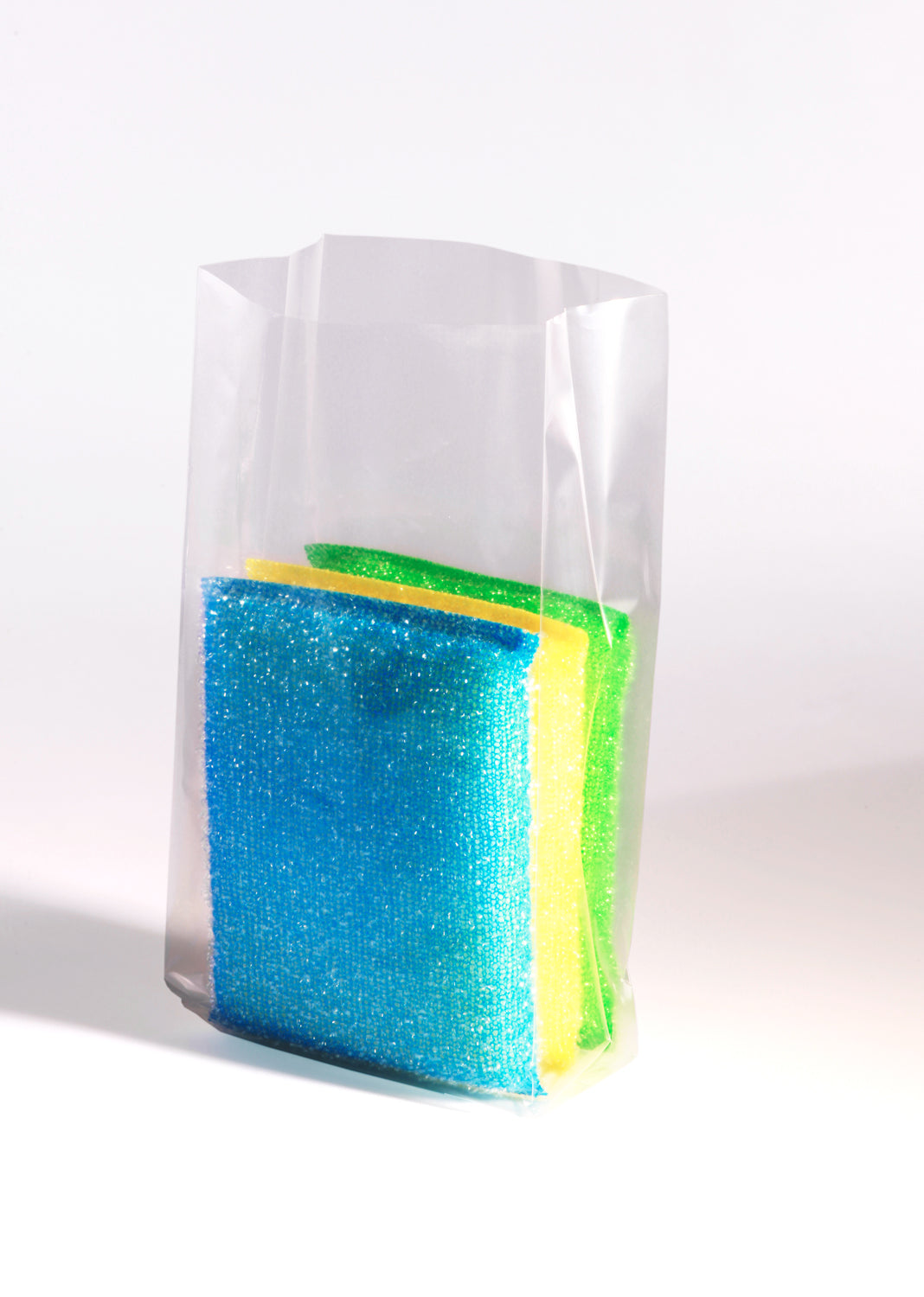 Clear Gusseted Poly Bags 4 x 2 x 12 x 1 Mil (2 in gusset) Case:1000