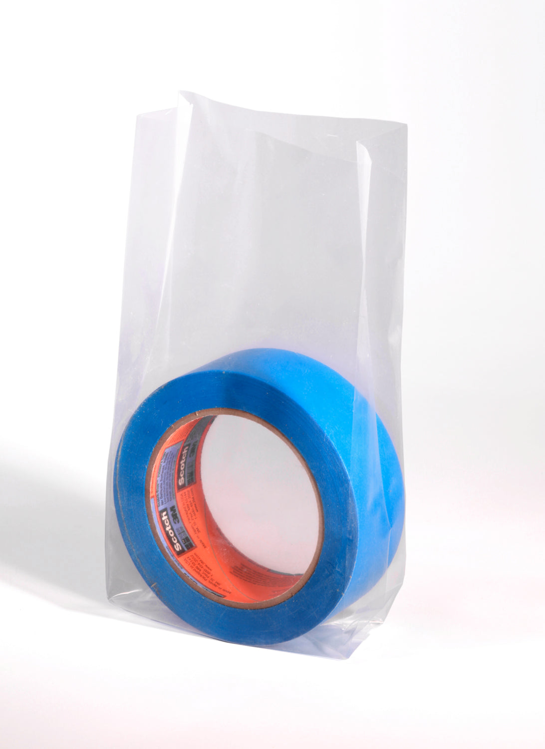 Clear Gusseted Poly Bags 5 x 3 x 15 x 3 Mil (3 in gusset) Case:1000