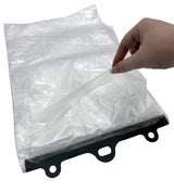 Plastic Header Produce Bags 12 x 17 x 11 Microns Case:2000
