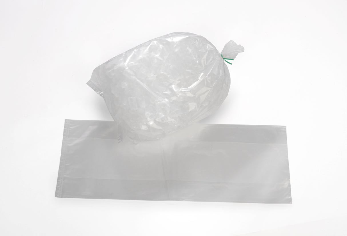 50 lbs Heavy Duty Ice Bags 18 x 36 x 3 Mil Case:250 NO DRAWSTRING PLAIN BAGS