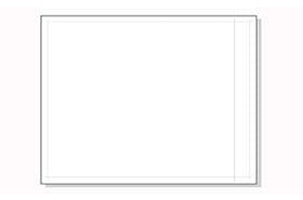 Clear Packing List Envelopes 7 x 10 White Back/Clear Front Case:1000