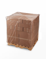 Clear Poly Gusseted Bags on Roll 48 x 46 x 126 x 2 Mil (46 in gusset) Roll:35