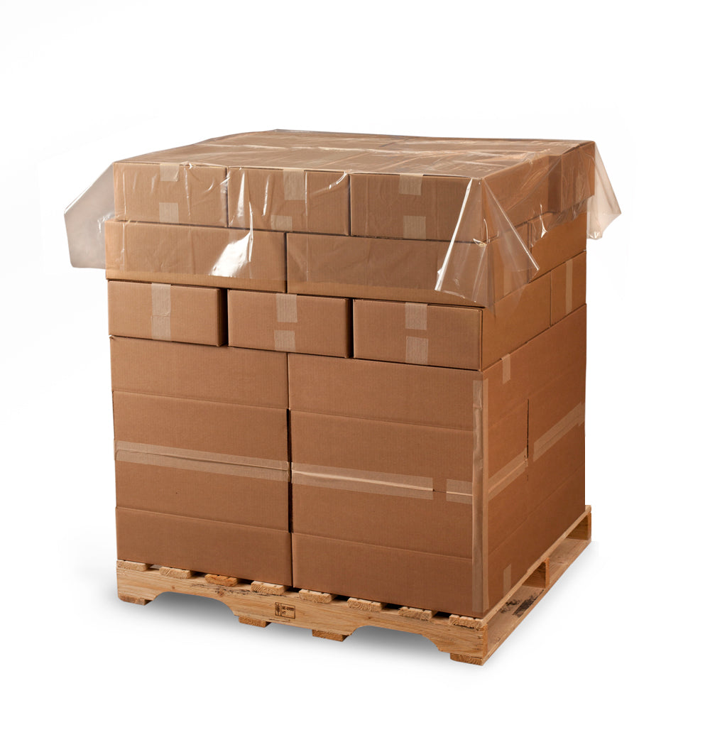 Clear Poly Sheeting / Pallet Top Sheets 72 x 96 x 1.5 Mil Roll:150