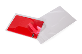 Clear Resealable Plastic Bags 4.375 x 5.75 x 1.6 Mil 1.5 in Lip Case:1000