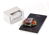 Clear Reclosable Sandwich Lunch Bags Dispenser Box 6.5 x 6 x 1 Mil Case:500