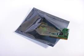 ESD Static Shielding Lay Flat Faraday Bags 6 x 10 x 3 Mil Case:100