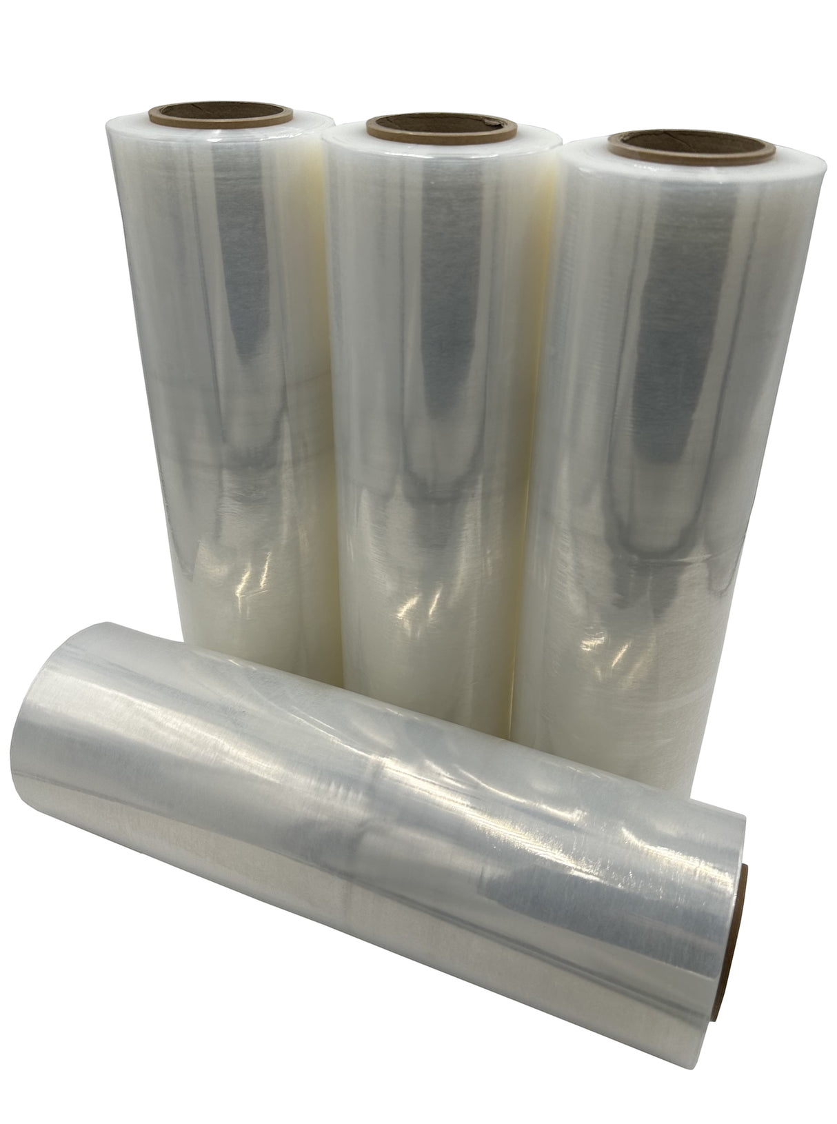 VALUE 18" x 1500' 80 gauge Cast Stretch Wrap Plastic Pallet Wrap Film Roll:4