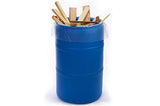 Clear Lay Flat 38 x 64 x 4 Mil Case:50 LDPE Drum Liners 55-60 Gallons