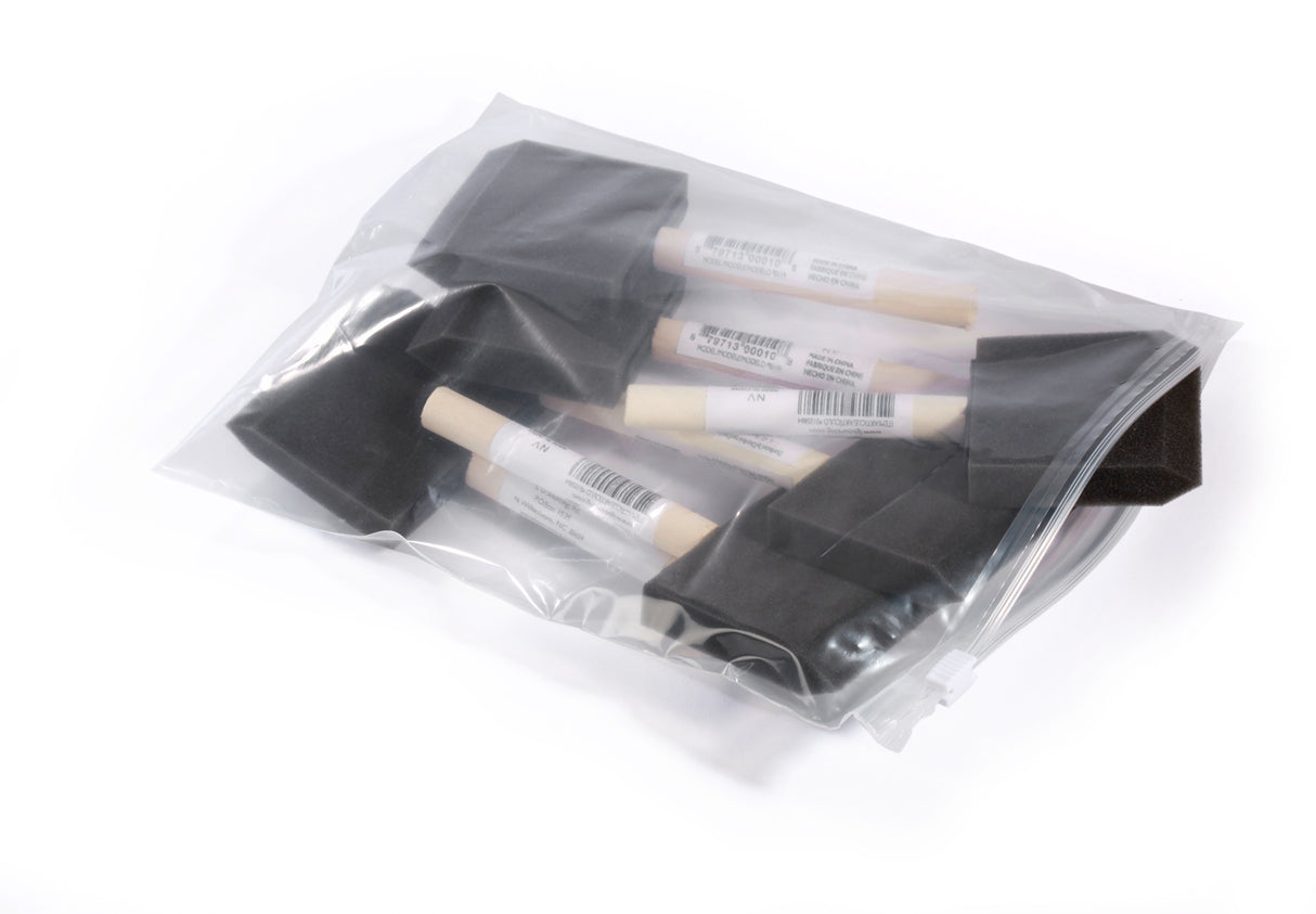 Slider Top Reclosable Bags 3 Mil 8 x 10 Case:250