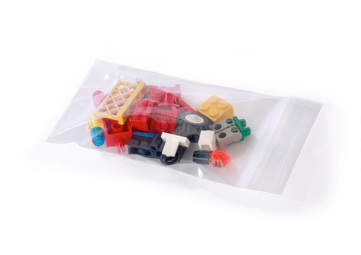 Zip Reclosable Lock Bags 5 x 12 x 2 Mil Case:1000