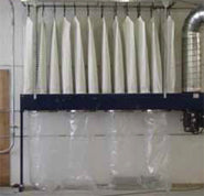 Clear Lay Flat Bags 38 x 72 x 6 Mil Roll:45 - Dust Collector Bags