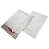 14 x 17 Poly Mailers Envelopes Shipping Bags White Returnable 2.5 mil case:500