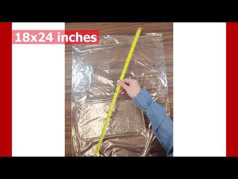 VALUE Clear Lay Flat Poly Plastic Bags 12 x 18 x 1 Mil Case:1000