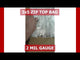 VALUE Zip Reclosable Lock Bags 3 x 5 x 2 Mil Case:1000