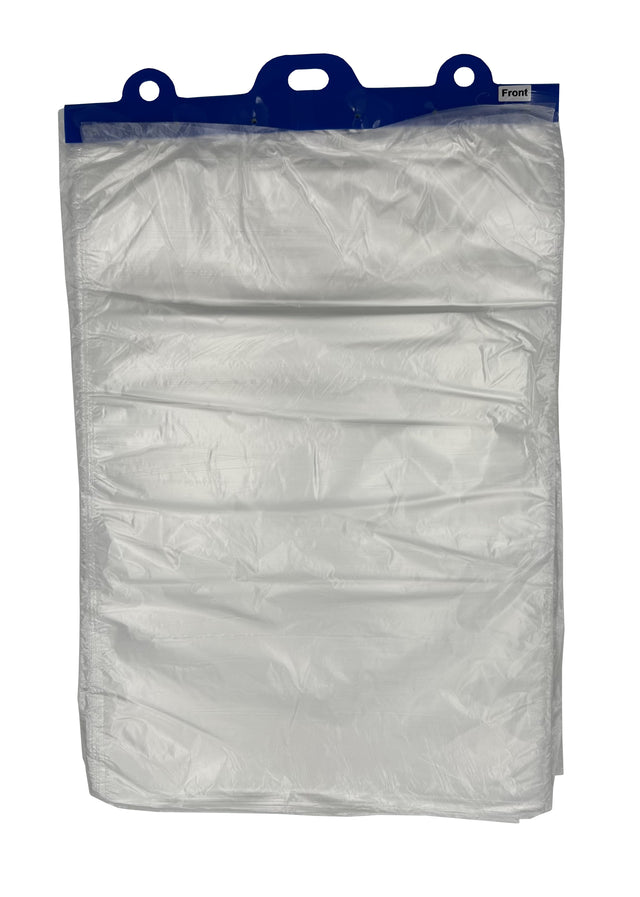 Plastic Header Produce Bags 12 x 17 x 12 Microns Case:2000