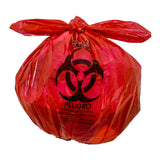 44 Gallon 37 x 50 Red Biohazard Bags 1.2 mil Case:100