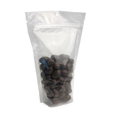 5" x 3" x 8.5" Clear Zip Lock Barrier Stand Up Pouches with Hang Holes 3 Mil 4 oz Case:1000