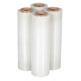 VALUE 18" x 1000' 80 Gauge Cast Stretch Wrap Plastic Pallet Wrap Film Roll:4