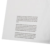 Suffocation Warning Poly Bags Self Seal 14 x 20" 1.5 Mil Case:1000