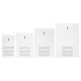 Combo Pack Self Seal Suffocation Warning Poly Bags- 6x9, 8x10, 9x12, 11x14 SUB PACK:400