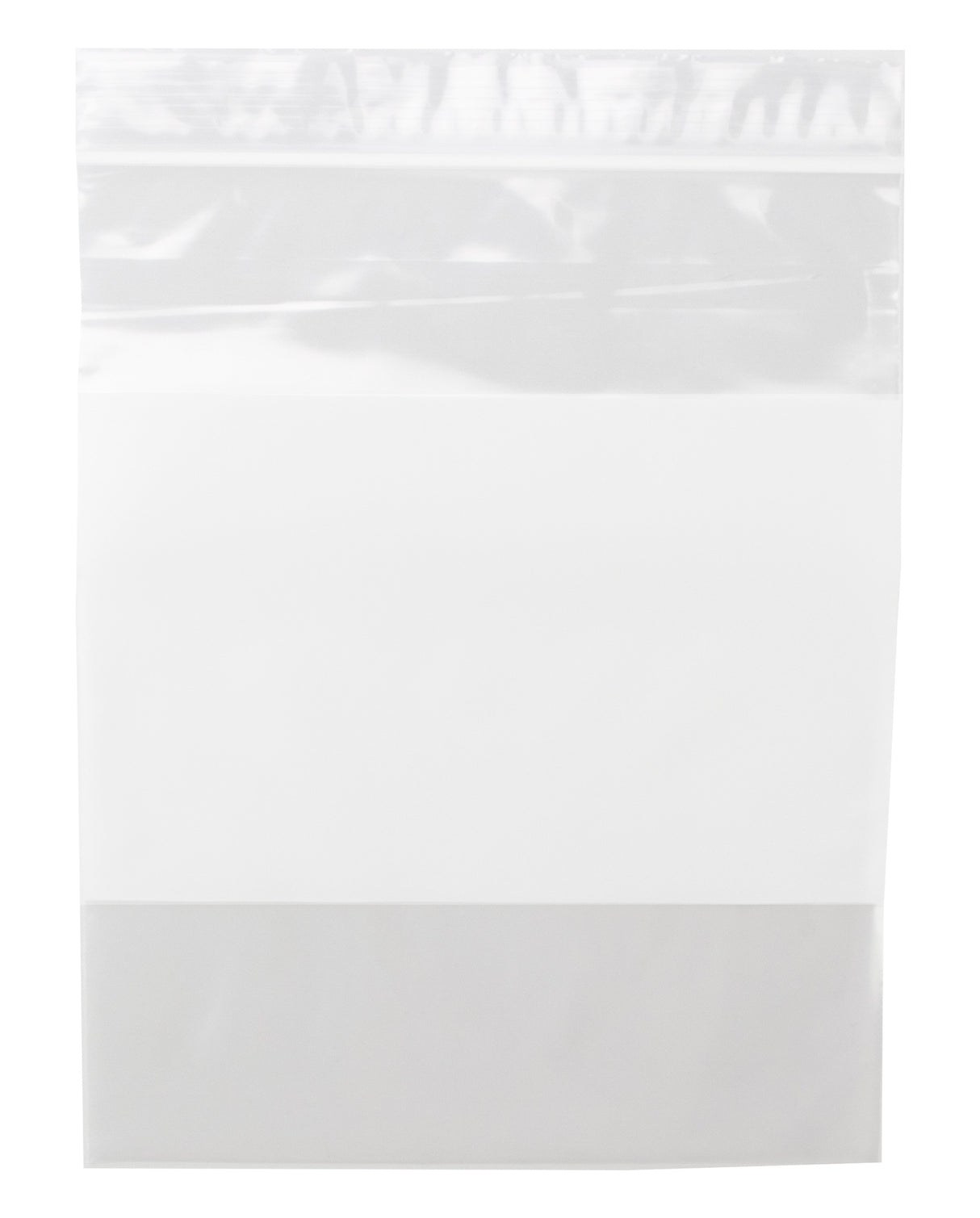 VALUE Reclosable Bags w/White Block 2 x 3 x 2 Mil Case:1000
