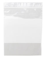 VALUE Reclosable Bags w/White Block 4 x 6 x 2 Mil Case:1000